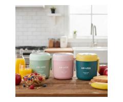 Airlock Kitchenware Air Tight Tiffin Box 100% Leak-Proof & Durable