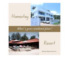 Villa Stay or Resort, Plan Your Perfect Weekend Getaway
