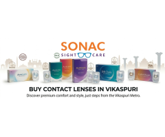 Buy Contact Lenses in Vikaspuri from Sonac Sight