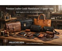 Premium Leather Goods Manufacturer in Kolkata Unileather India