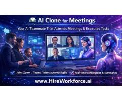 AI Clone for Meetings Enhances Productivity with Smart Automation