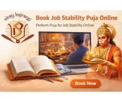 Book Expert Online Puja for Stable Job Growth Results