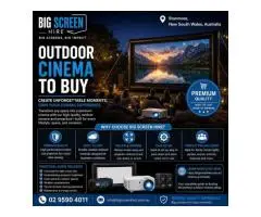 Plan Your Perfect Event with Outdoor Cinema to Buy Today
