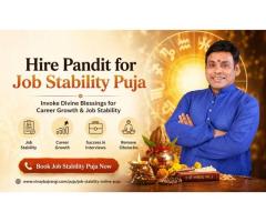 Schedule Your Job Stability Puja with Vinay Bajrangi Today
