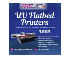Buy High-Speed Powerful UV Flatbed Printing Machine PixeljetWorld