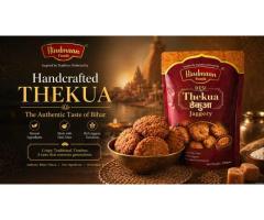 Bihari Sweets in India Fresh Thekua Online Hindmaan Foods