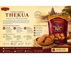 Bihari Sweets in India Fresh Thekua Online Hindmaan Foods - 2