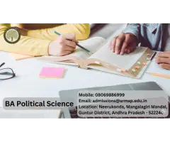 Study BA Political Science at SRM University AP Admission, Fees & Syllabus