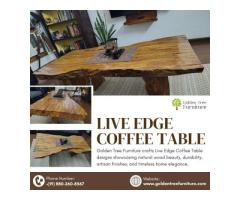 Live Edge Coffee Table