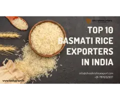 Top 10 Basmati Rice Exporters in India A Complete Guide by Tasty Grain
