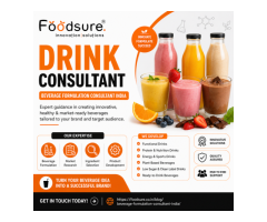 Drink Consultant Beverage Formulation Consultant India