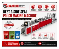 Best 3 Side Seal Pouch Making Machine Manufacturer for Flexible Packaging Solutions