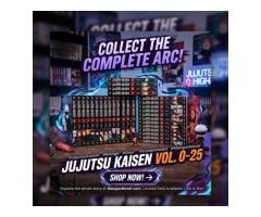 Jujutsu Kaisen Manga Series Vol 0 25 Complete Set
