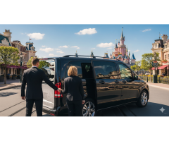 Paris Airport to Disneyland Taxi Transfer Disney24Cab - 5