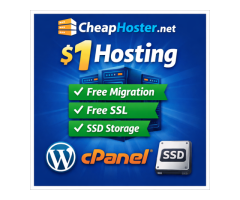 Get 1 hosting with free SSL at www