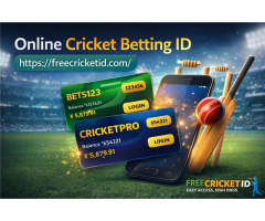 Get Your Online Cricket Betting ID Easily with Free Cricket ID