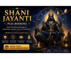 Book Shani Jayanti Puja Online With Experts
