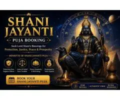 Book Shani Jayanti Puja Online With Experts