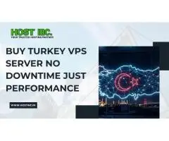 Buy Turkey VPS Server No Downtime Just Performance
