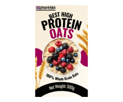 Best High Protein Oats in India Healthy & Nutritious Breakfast by GetMyMettle