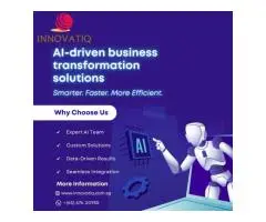 AI-driven business transformation solutions Innovatiq Technologies