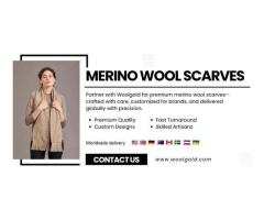 Merino Wool Scarves Manufacturer in India