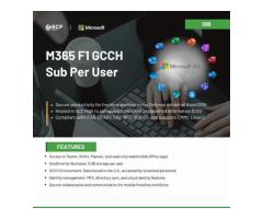 M365 F1 GCCH License for DIB Only 3.60/User