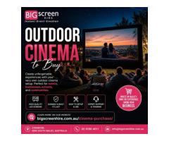 Start Hosting Bigger Events with Outdoor Cinema to Buy Today