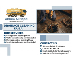 Ahlam Al Nqaa Expert Drainage System Cleaning Dubai & Sewage Tank Cleaning Dubai