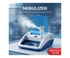Buy Top 3 AccuSure India Nebulizer Fast Relief