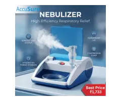 Buy Top 3 AccuSure India Nebulizer Fast Relief