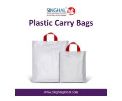 Plastic carry bags with smooth finish and durability