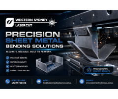 Precision Sheet Metal Bending Solutions by Western Sydney Laser Cut