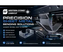 Precision Sheet Metal Bending Solutions by Western Sydney Laser Cut
