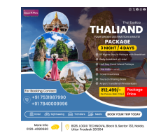 Thailand tour packages from delhi