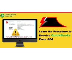 Tried and Tested Methods for QuickBooks Error 404