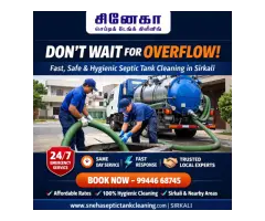 Don t Wait for Overflow 24/7 Septic Tank Cleaning Service in Sirkali