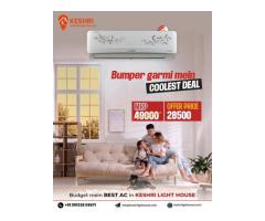 Buy 1 Ton 3 Star Inverter Split Air Conditioner at Best Price Keshri light House