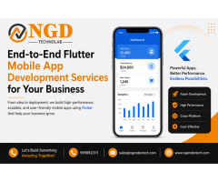 End-to-End Flutter Mobile App Development Services for Your Business