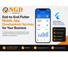 End-to-End Flutter Mobile App Development Services for Your Business