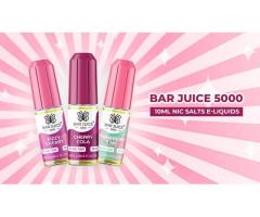 Bar Juice Nic Salts E-Liquids Smooth Nicotine Satisfaction for Daily Vaping