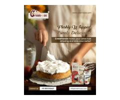 Non-Dairy Whipped Cream for Cakes and Desserts - Creamooze