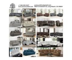 Grey Colour Sofa in Long Beach for Modern Living Rooms