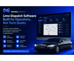 Limo Dispatch Software Built for Operators, Not Tech Geeks