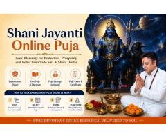 Best Online Shani Jayanti Puja Services Available Today