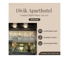 Divik Aparthotel ISBT Near Rani kamlapati Habibganj Railway Station Bhopal - 3