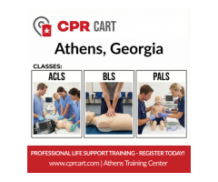 CPR Certification in Athens, GA Fast AHA BLS, ACLS & PALS Classes