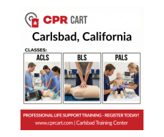 CPR Certification in Carlsbad, CA AHA BLS, ACLS & PALS Training