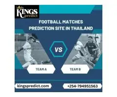 Football Matches Prediction Site in Thailand