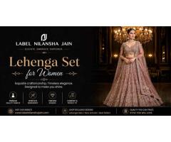Elegant Lehenga Set for Women at Label Nilansha Jain